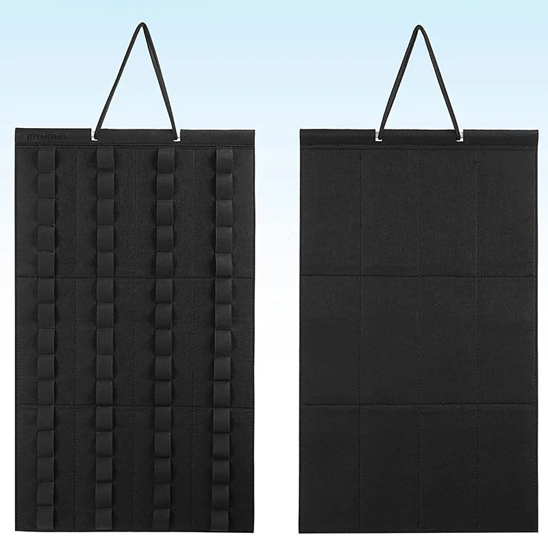 【S】Hanging Organizer For Wall Mount Display Case Large Capacity Storage Box Bags Hold Up Toy Matchbox Cars Kids