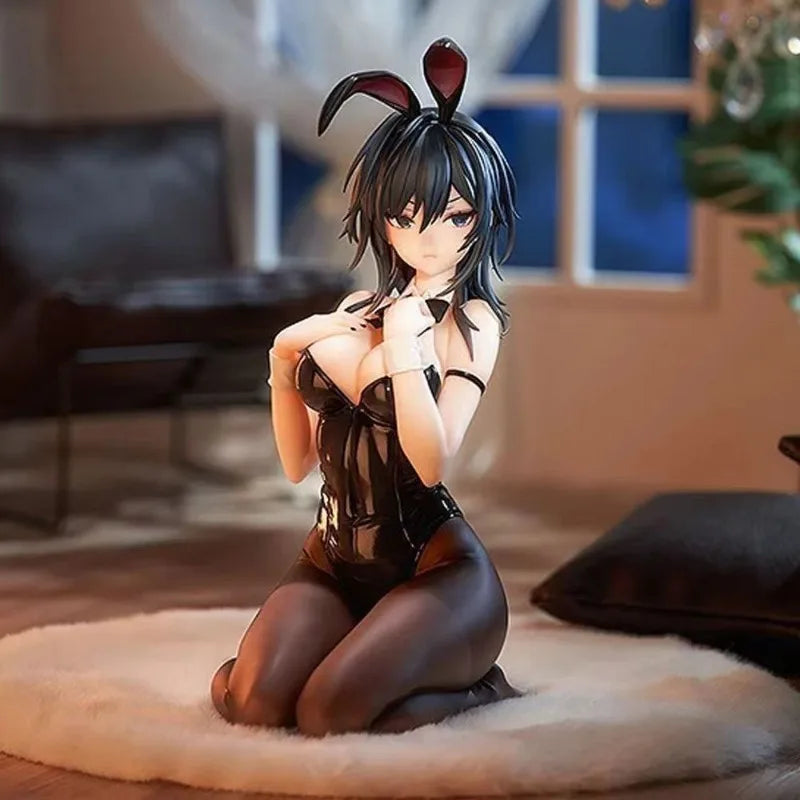 Yokoyama Ishimi Bunny Girl Figure Anime Car Decor Cute Rabbit Girl Ornament Dashboard Accessory Kawaii Toy Gift