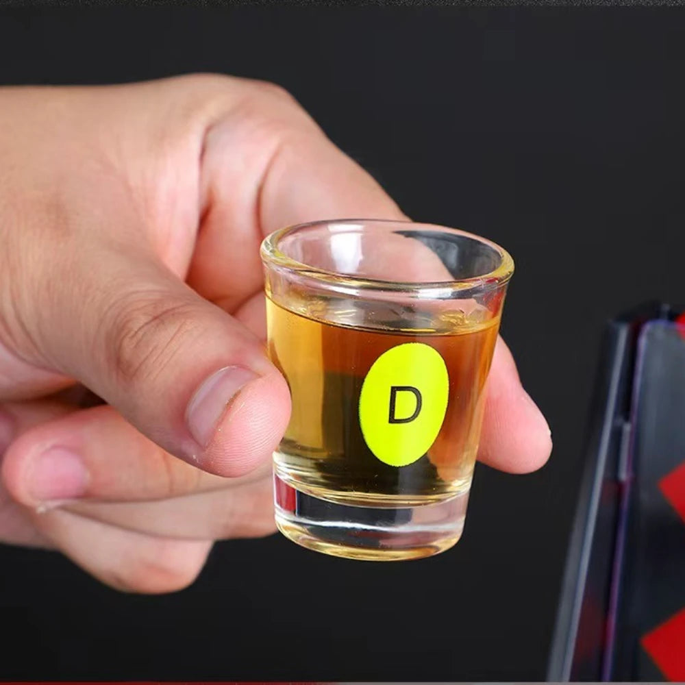6pcs Wine Glass Pinball Cup Game Bar Drinking Interaction Party Table Game Toys Interaction Party Table Game DrinkingAccessories