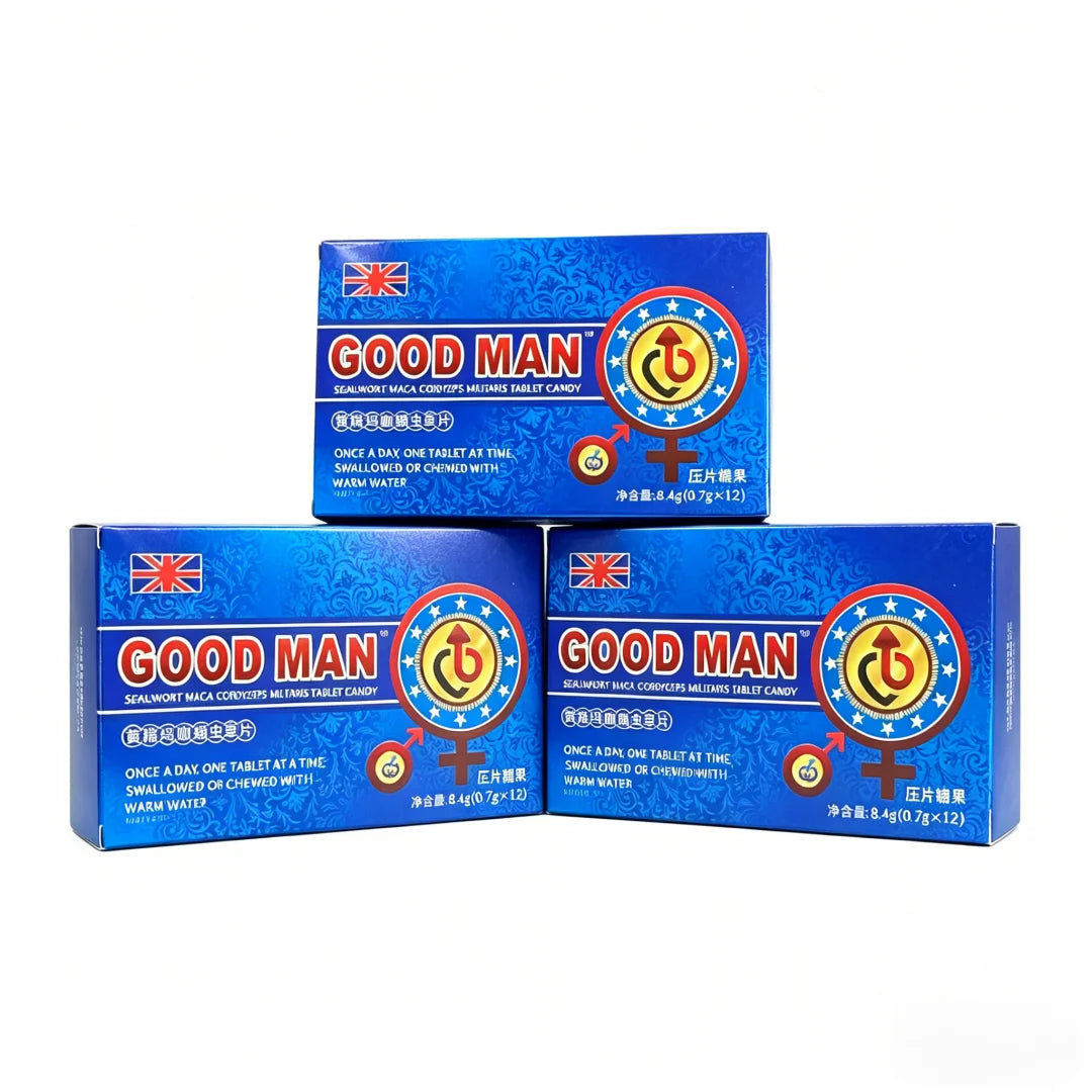 Epimedium Herbal Tablet Candy, Natural Plant Ingredients, Daily Nutritional Support for Men