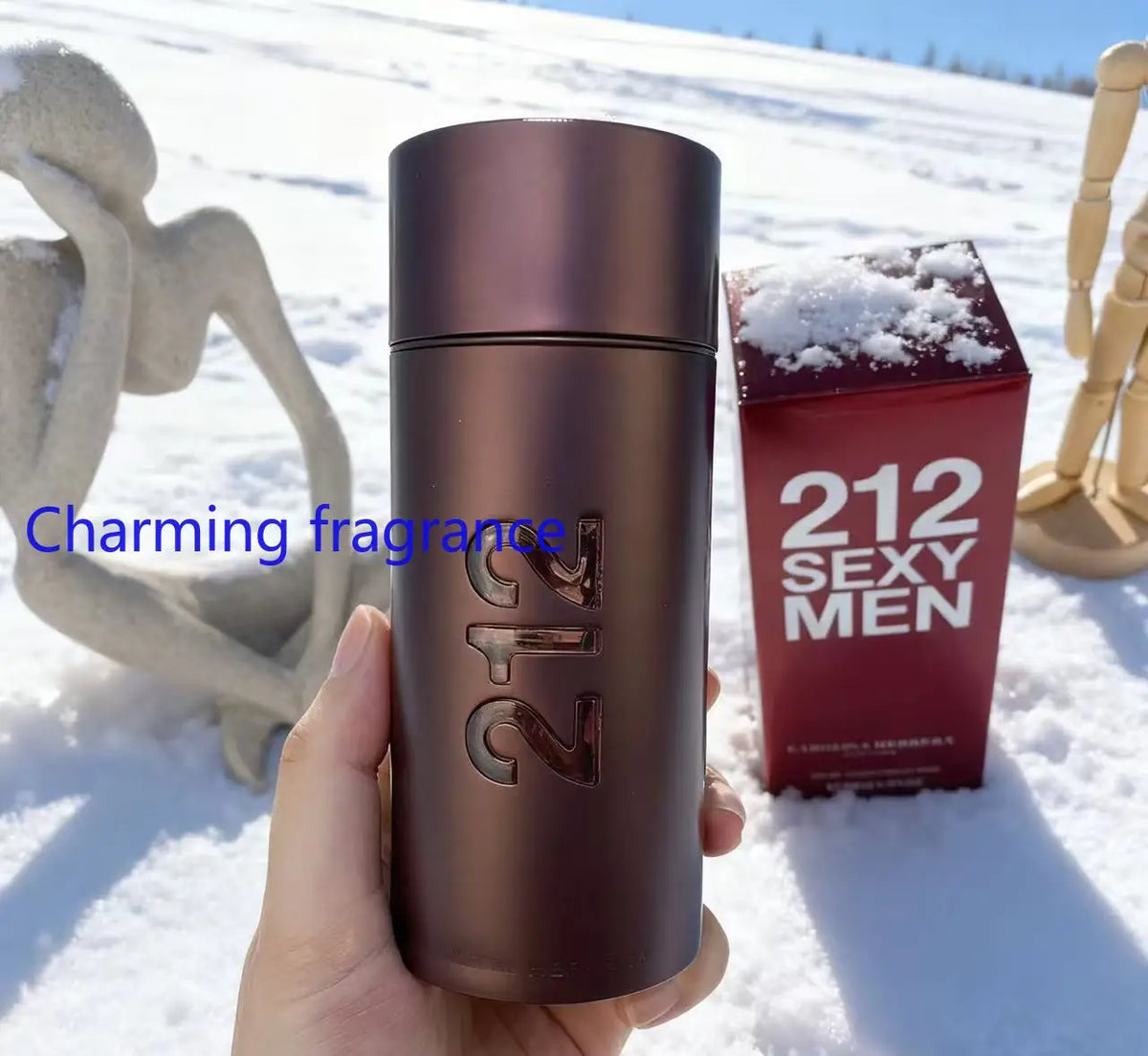 Hot Selling 212 Men's Cologne Grey Magnetic Red Allure Fragrance Woody Spicy Scent for Dating/Night Party Long Lasting Time