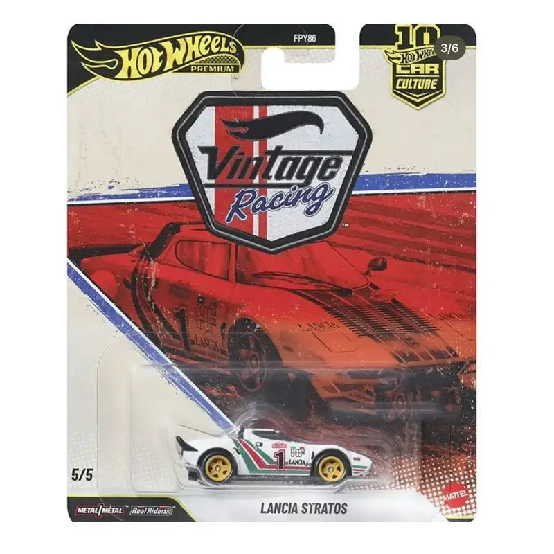 Hot Wheels Premium Series Car Culture FPY86 VR Vintage Racing Porsche 917K Ferrari 250 GTO Jaguar XJS Car Models Die-Cast Toy
