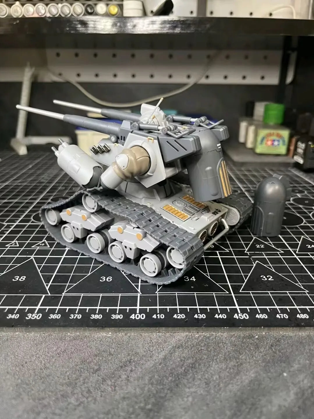 In Stock GB Model HG GTO 1/144 RTX-65 Early Type Guntank Assembly Model Kits Anime Action Figure Robot Plastic Model Gift Toys