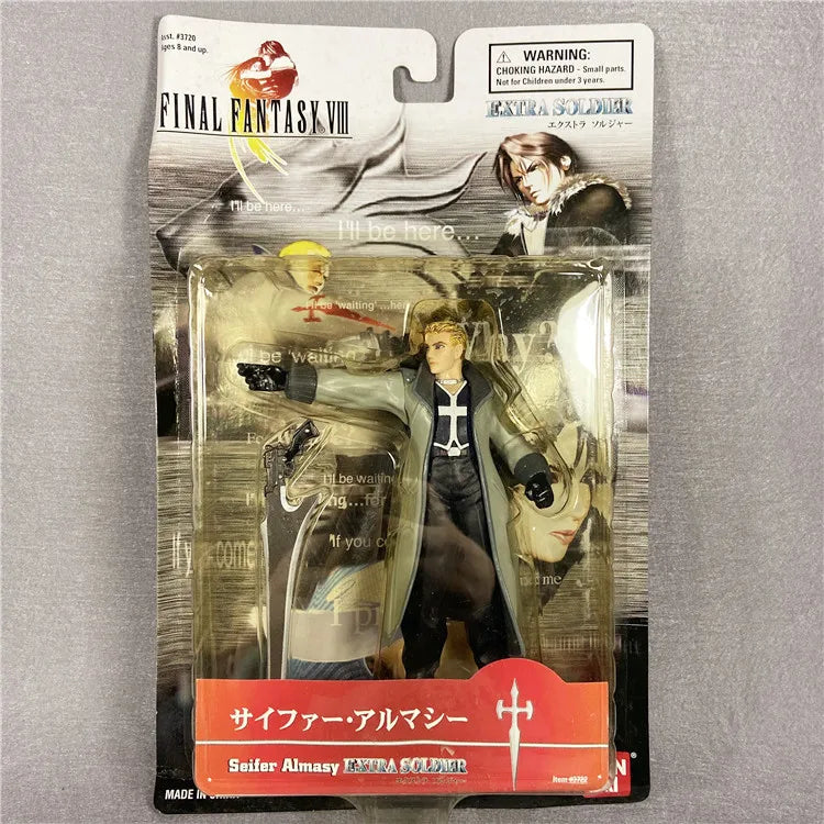 BANDAI Final FantasyVIII Rinoa Heartilly Collection Ornament GACHA Action Figures Model Kids Toy