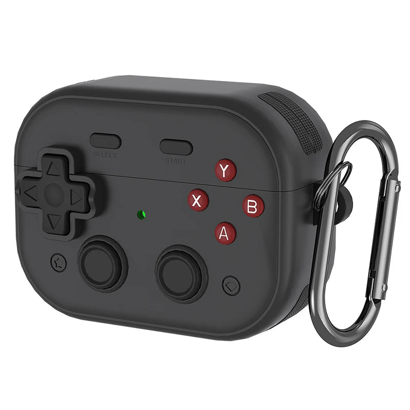 Earphone Protective Case For Airpods 4 2024 Retro Gaming Controller Headphone Charging Box Cover For Airpods Pro 2 For Men Women