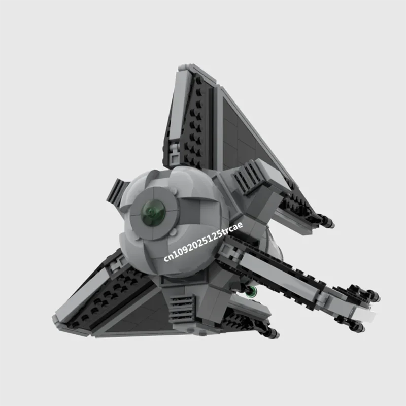 New 442Pcs Famous Star Battle Movie Moc Tie Interceptors Defender Model Build Custom Puzzle diy Creative Ideas Toy Birthday Gift