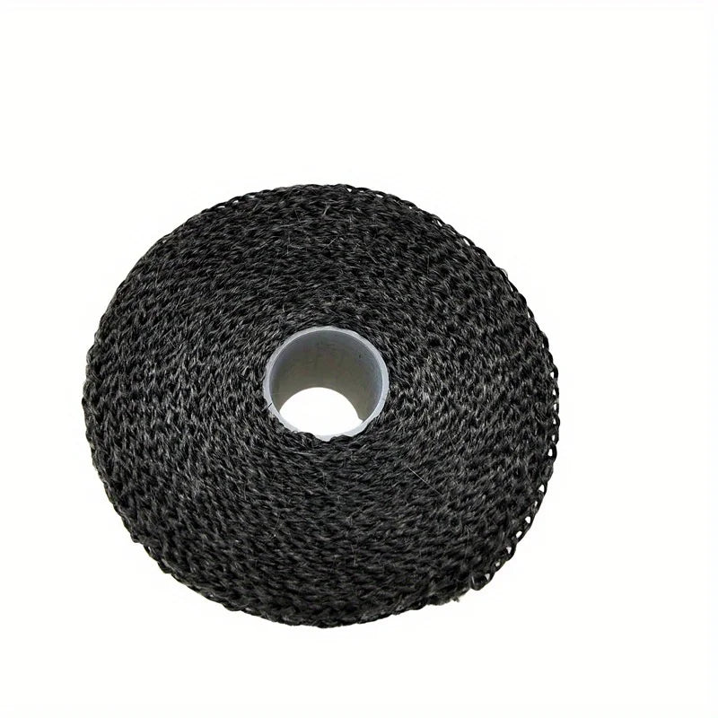 5m X 5cm High Temp Fiberglass Exhaust Heat Wrap Insulation Tape for Car & Motorcycle Exhaust Pipe