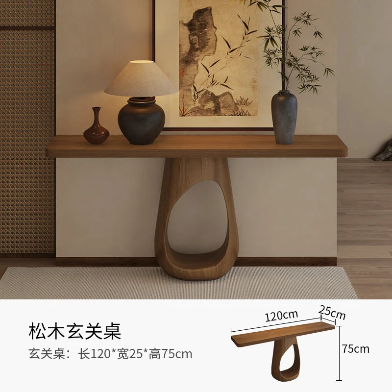 American Classic Console Table Unique Design Mid Century Cool Console Table Porch Entrance Recibidores Para Entrada Furniture
