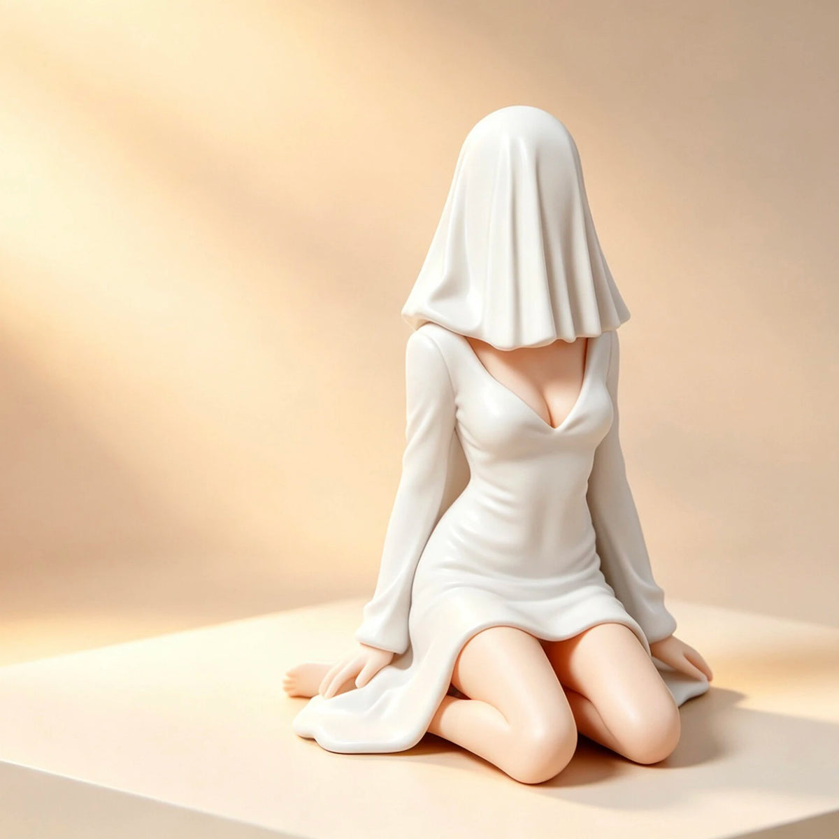 Anime Ghost Girl Figure Pvc Collectible Statue Car Dashboard Decoration Desktop Ornament Gift For Adult Anime Enthusiasts
