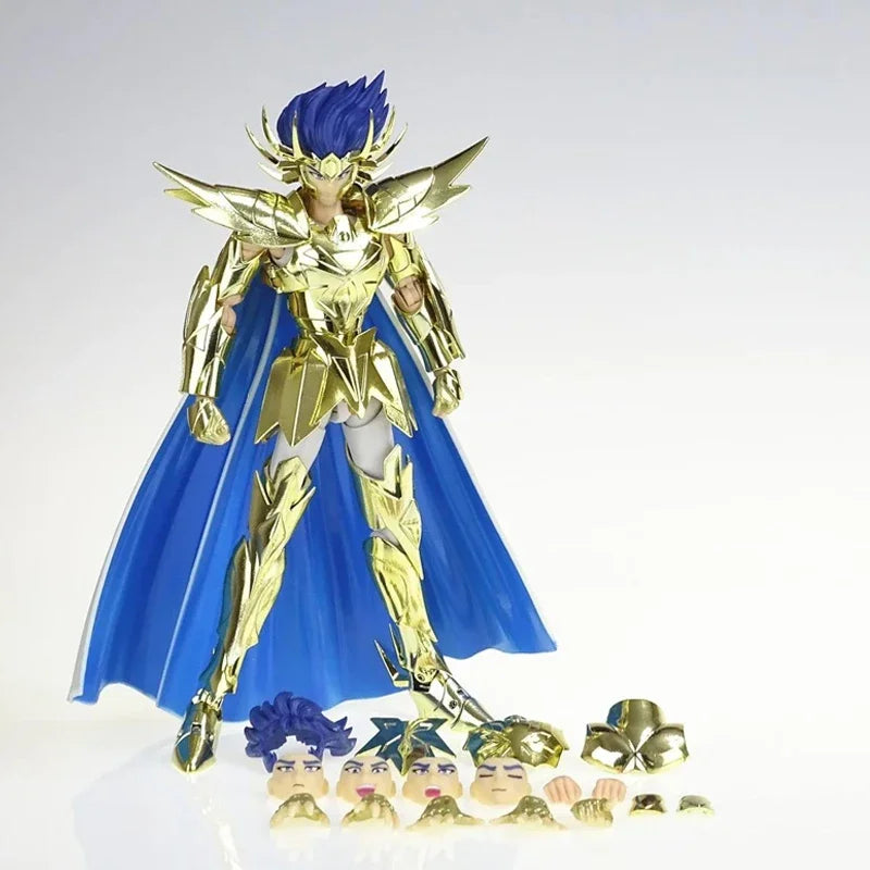 CS Model Saint Seiya Myth Cloth EX Cancer Deathmask/Death Mask 24K/OCE Gold Knights of the Zodiac Action Figure In Stock