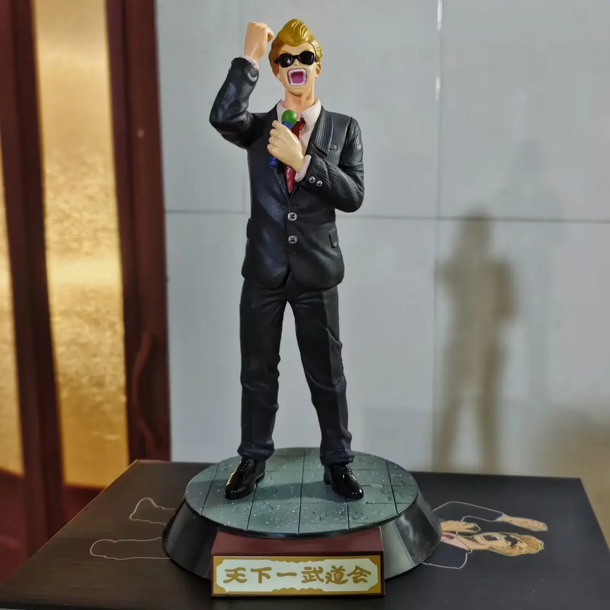 21cm Anime figure Dragon Ball GK Martial Arts Tournament Red Ribbon Army General Blue host PVC figures Collection Toy Model Gift