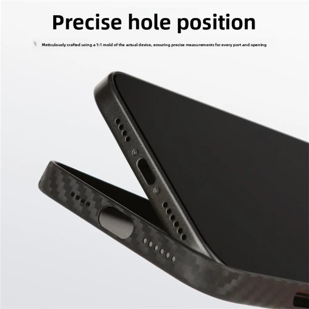Business 1500D Carbon Fiber Lines TPU Phone Case for IPhone 18 Pro Max AIR 17 E Luxury Ultra-Thin Rugged Protect Cover Shell