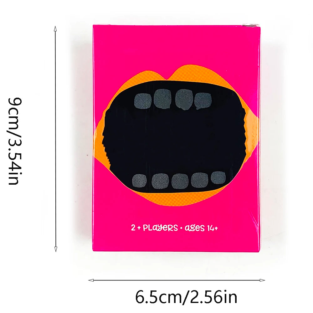 Splurt! Think Fast Say It First! Portable Party Card Travel Game Pink Board Game Birthday Gifts Family Gathering Game Cards