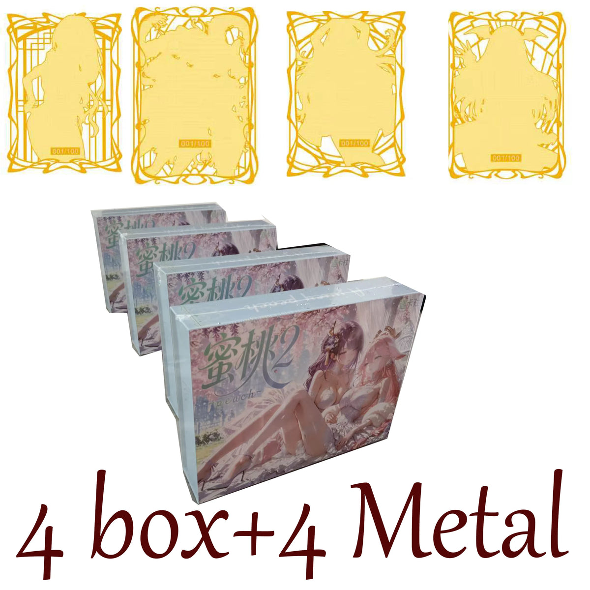 Peach 2 Expansion Pack: Game Collectible Cards, Goddess Stories, Character Merchandise, Anime Cards, Gift for Collectors