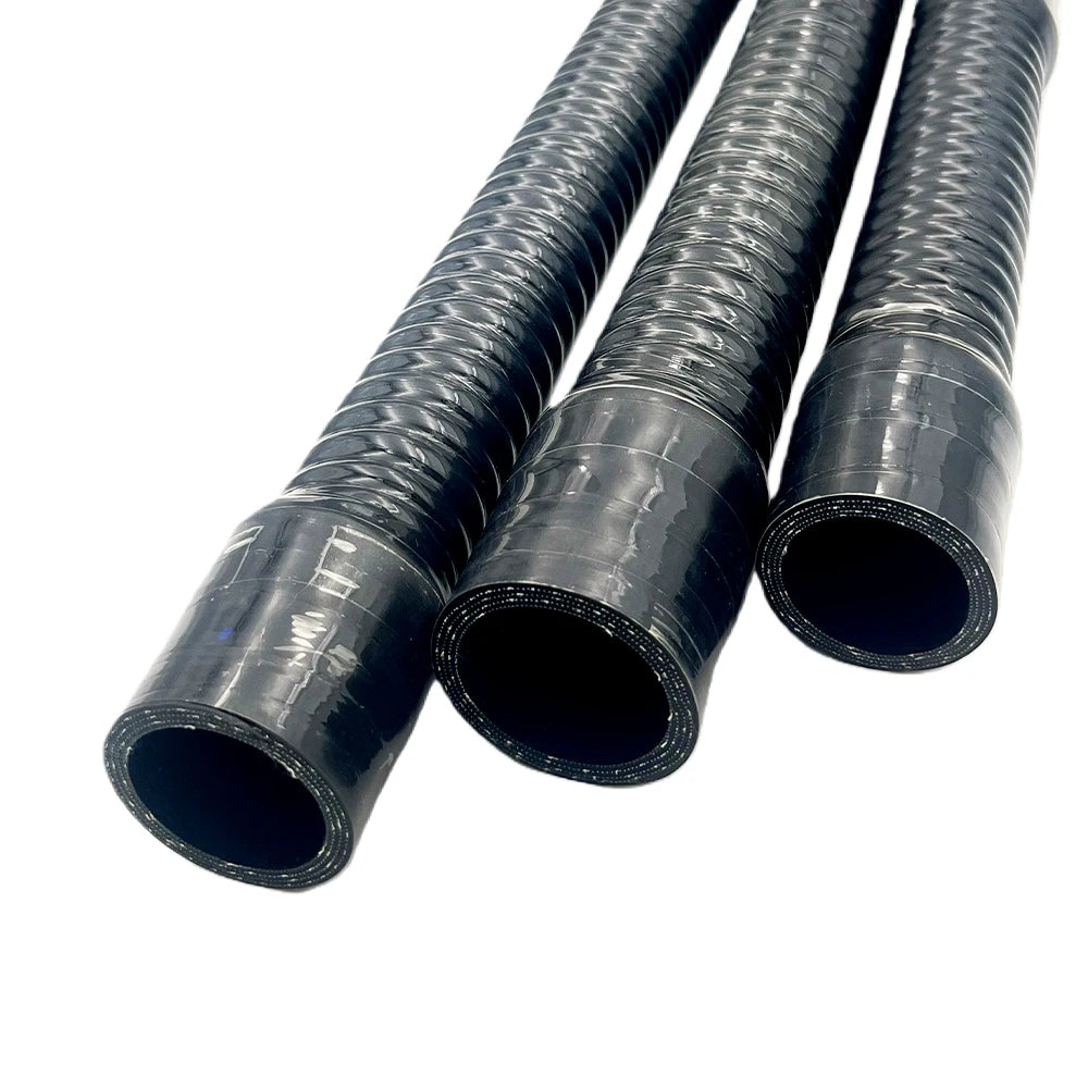 Black Silicone Flexible Hose Universal Radiator Hose Car Air Intake Pipe Intercooler Air Filter Connection Tube ID 16MM ~ 75MM