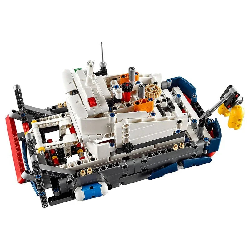 1327pcs MOC Technicing OceanExplorer Nautical Research Vessel DIY Model Building Blocks Birthday Toys Gift