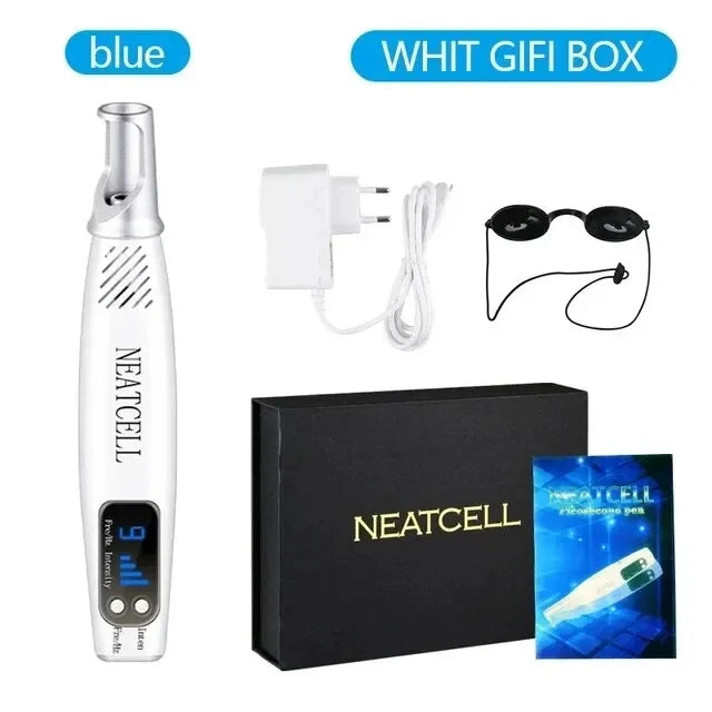 Handheld Skin Care Beauty Tool Spot Fading Dark Area Brightening Face Device with Display Portable Gentle Light Technology Wand