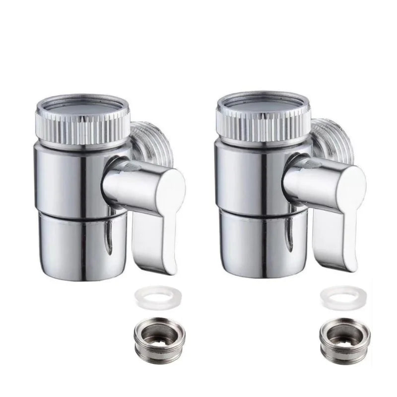 Universal Faucet Switch Adapter Kitchen Sink Splitter Diverter Valve Water Tap Connector For Toilet Bidet Shower Bathroom