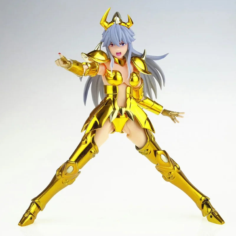 Great Toys/GT Saint Seiya Aries Dolores Pisces Venus Scorpio Geraldine Virgo Vena Sacred Pact Female Gold SaintsAction Figure