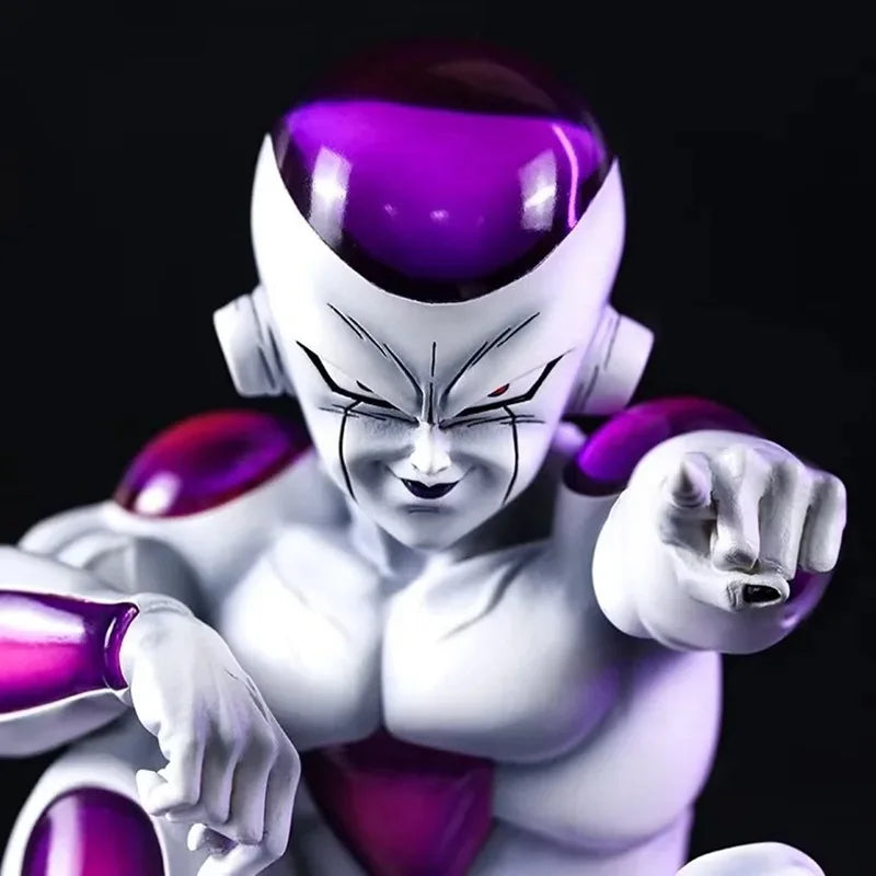 Anime Dragon Ball Z Frieza Sitting Position Action Figure PVC Desk Car Ornament Collection Model Doll Toys Gift