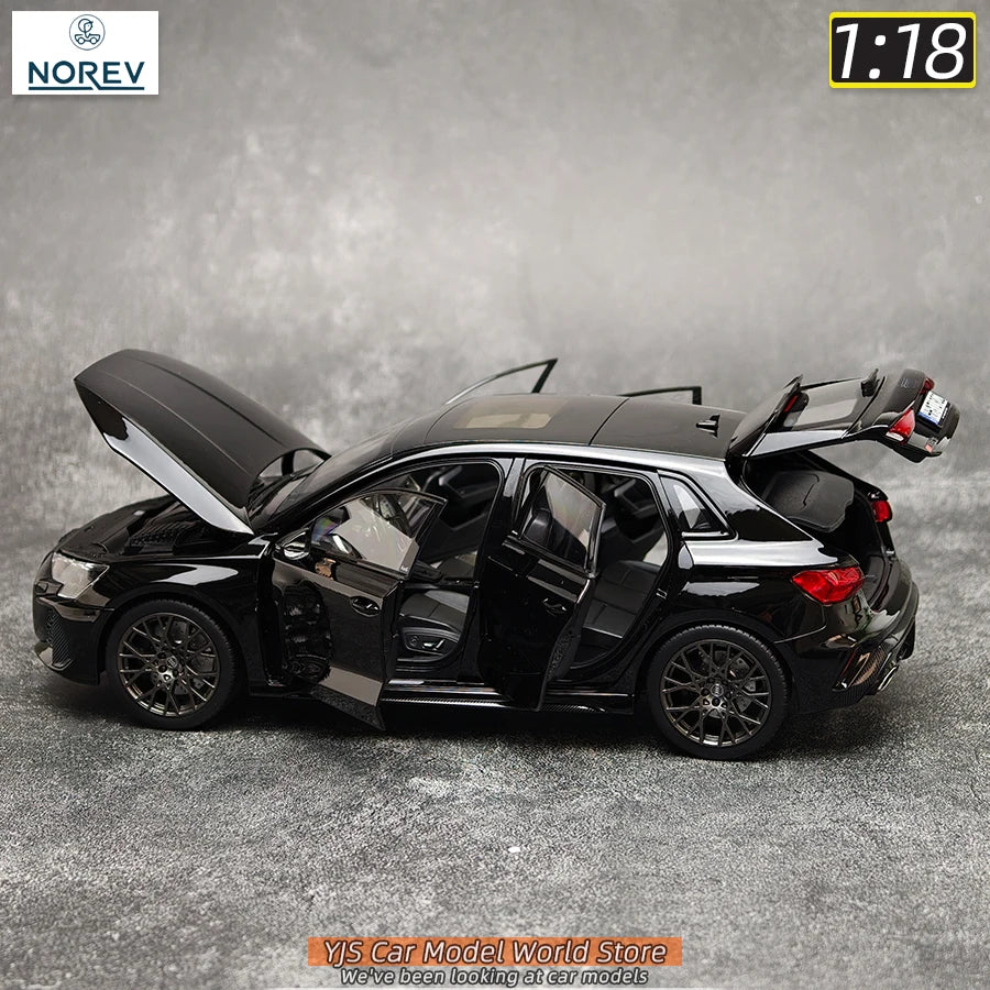 NOREV diecast model 1:18 RS3 2025 AUDI A3 metal car model ornament Collection