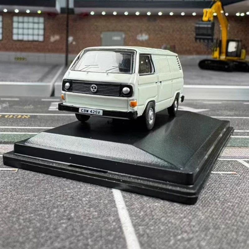 Diecast OXFORD 1:76 Scale VW T25 Van Alloy Car Model Simulation Small Scale Collection Display Ornament Toy Gift