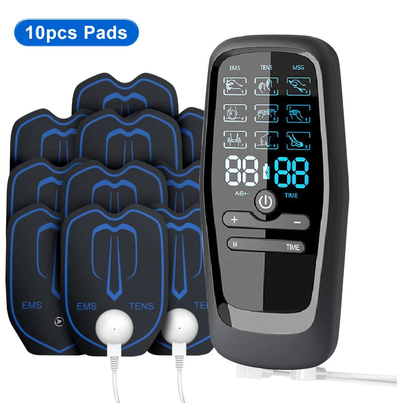 Physiotherapy Tens Muscle Stimulator Electric Acupuncture Body Massage Digital Slimming Machine Electro Stimulator