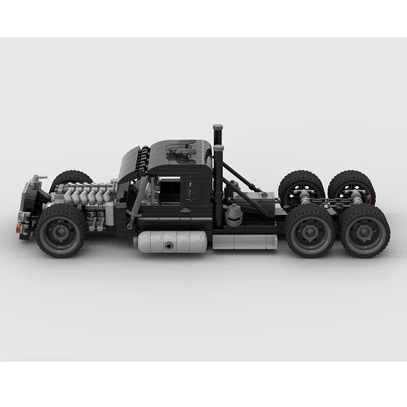 552PCS New MOC Truck Building Blocks Model Highway Tractor DIY Creative Educational Children's Building Blocks Gift