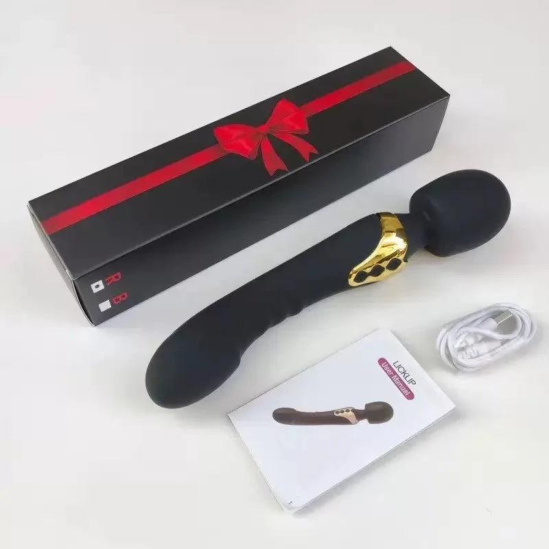 Powerful AV Magic Wand Dildo Vibrator Clitoris Stimulator Vagina Massager G Spot Masturbator Adult Sex Toys for Women