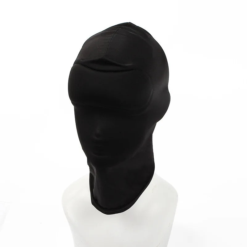 Mask Hood Sexy Toys Open Mouth Eye Bondage Party Mask Cosplay Slave Punish Headgear Adult Game BDSM Bondage Set