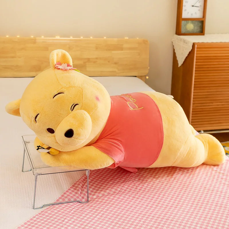 40-100cm New Winnie the Pooh Plush Toys Cartoon Animal Winnie Bear Doll Soft Stuffed Cute Anime Character Pillow Birthday Gifts