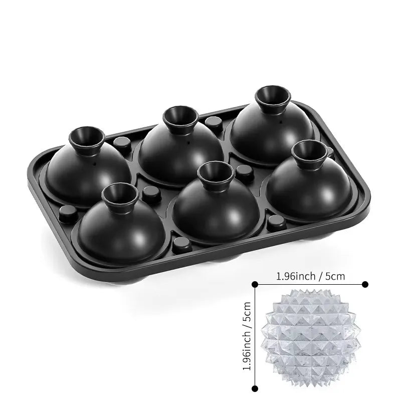 Silicone Ice Ball Mold Whiskey Ice Hockey Tools Ice Ball Mold Kitchen Bar Tool