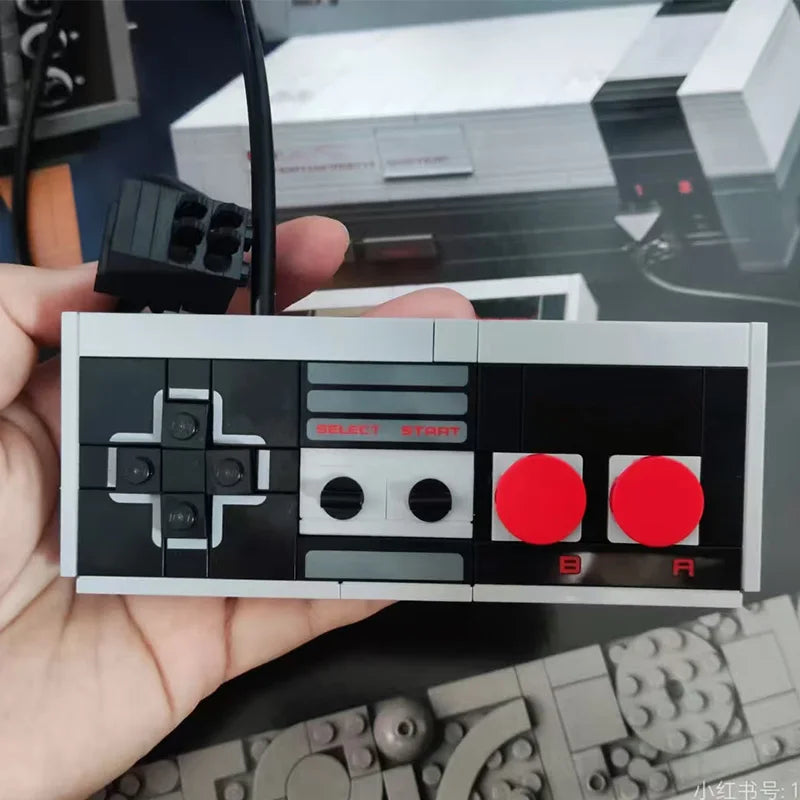 Ideas Super NES TV Game Console Model Moc Modular Building Blocks Bricks Action Figures Educational Children Toy 2646pcs