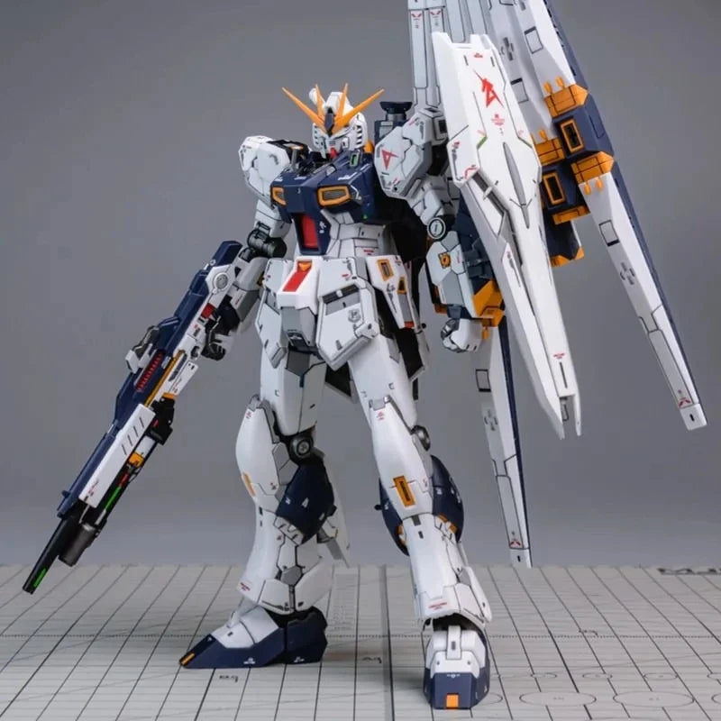 RG 1/144 SAZAB RG5503 V Nu R32 Mech Assembly Model Kit Action Figures Desktop Ornament Doll Toys Anime Enthusiast Gift