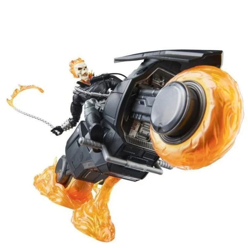 Ghost Rider And Motorcycle Battle Car 85th Anniversary Series 6-Inch Legends Action Figure Model Gift