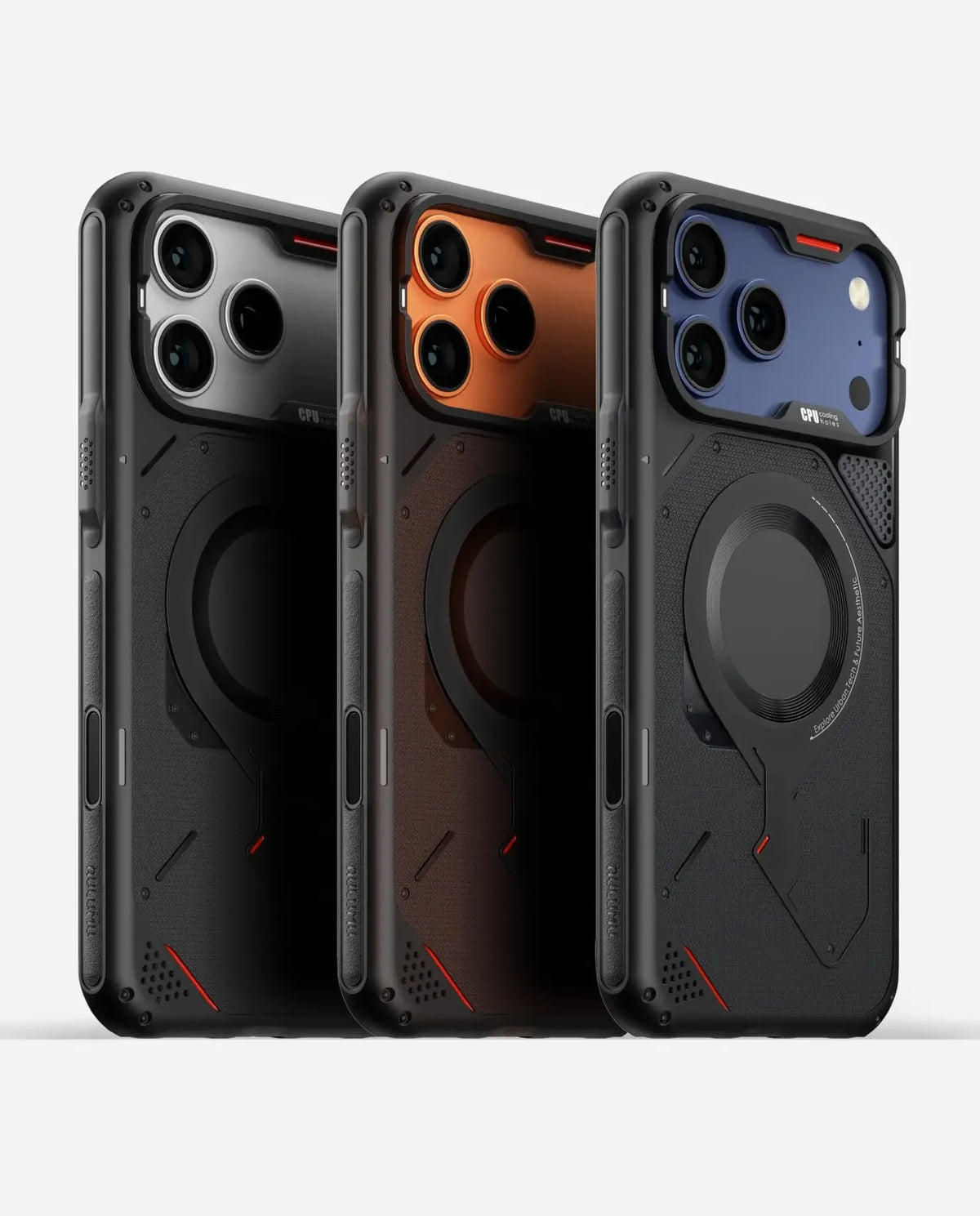 Aulumu A17 Rugged for iPhone 17 Pro Max Case | MagSafe Compatible Touch-Sensitive Buttons Integrated Drop Protection Military