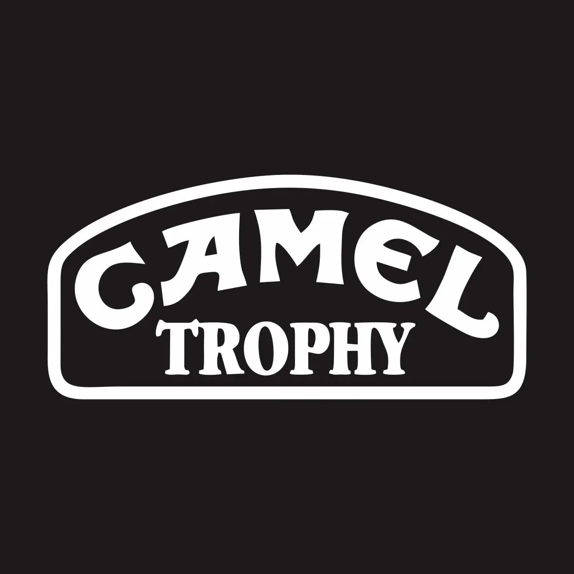 New Design Camel Trophy Figure Car Decal Waterproof Decal Truck Trunk Motorcycle Car Scratch Decorative Accessories, 15cm