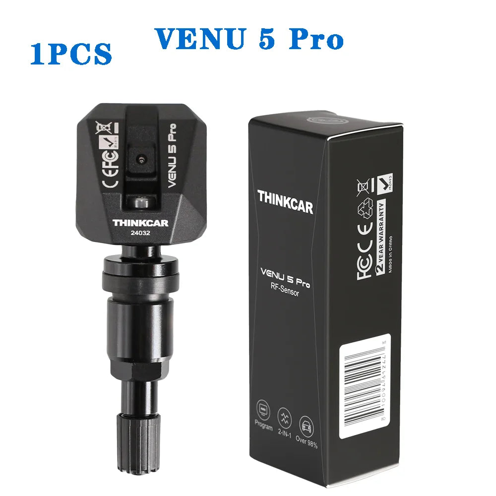 THINKCAR X431 VENU 5 Pro TPMS Sensor 315/433MHz Relearnable Tire Pressure Monitoring Sensor for THINKCAR VENU 90