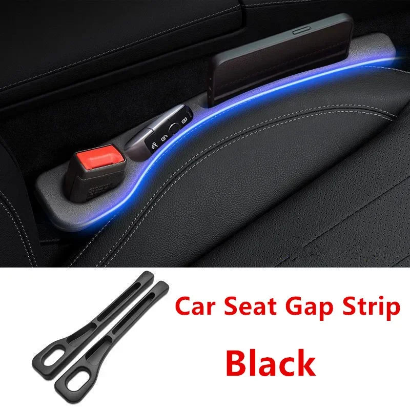 2Pcs Car Seat Gap Leak For Mazda 2 3 6 Atenza Axela Demio CX-5 CX5 CX-3 CX-9 MX5 Accessory Proof Sealing Strip, Seam Storage Box
