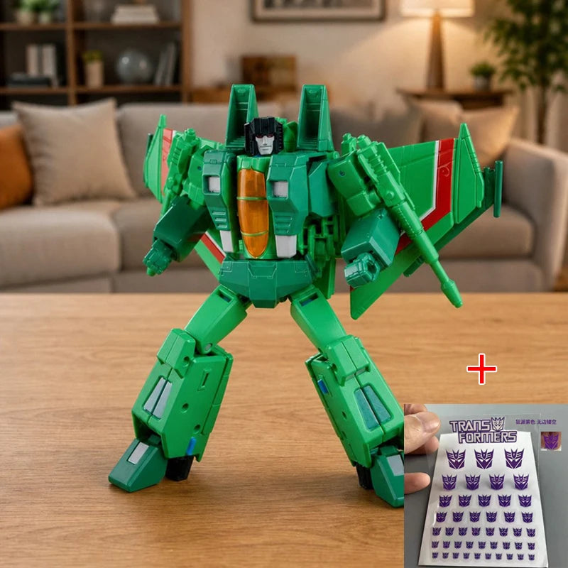 New Anime SS86 G1 Thundercracker Figure KO Transformation Starscream Skywarp Action Figures Collection Model Toy Gift For Fans