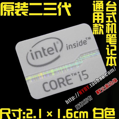 Original Core i5 1 2 3 4 5 6 7 8 9 10th Generation Laptop Desktop Label CPU Sticker