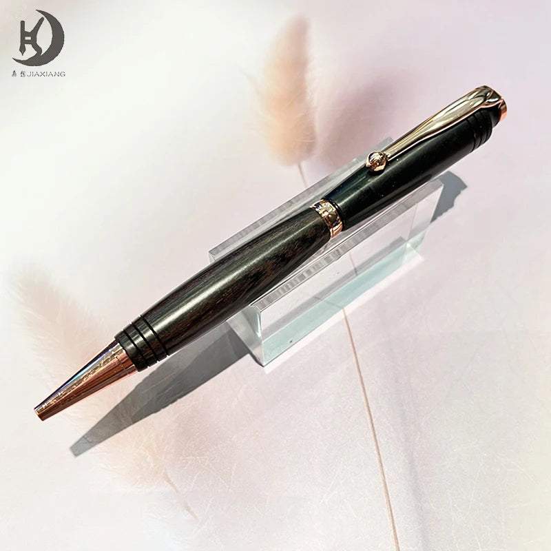 1 PCS 910 Luxury Vintage Slim Sour Wood Ballpoint Pen,Business Office Pen Gift Cool Nice Wooden Gel Pen for Men & Women