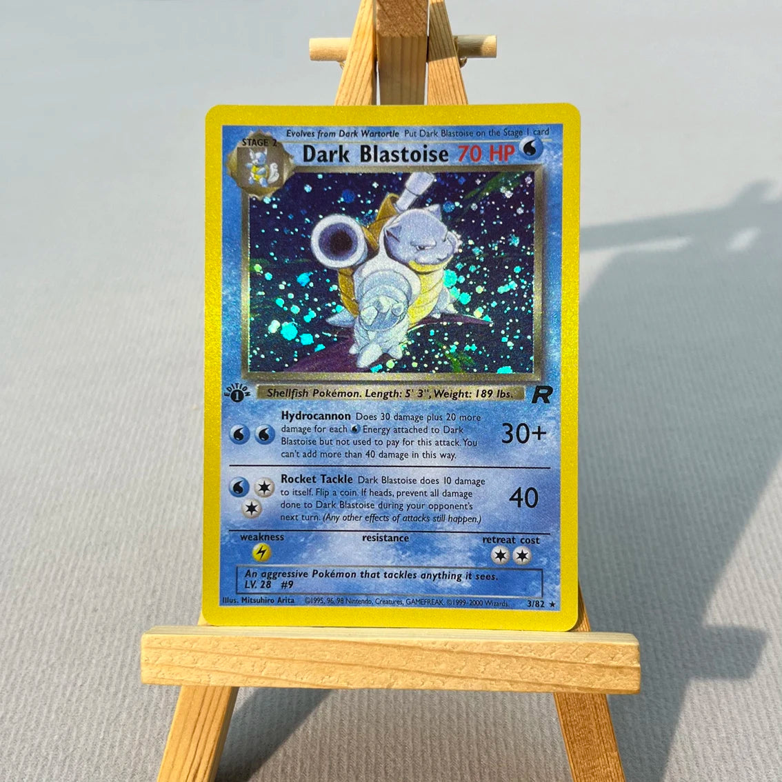 TR PTCG8-002 Tcg proxy PKM Cards Dark Hypno Battle Toys Gifts Rare Collection for Hobbies home play