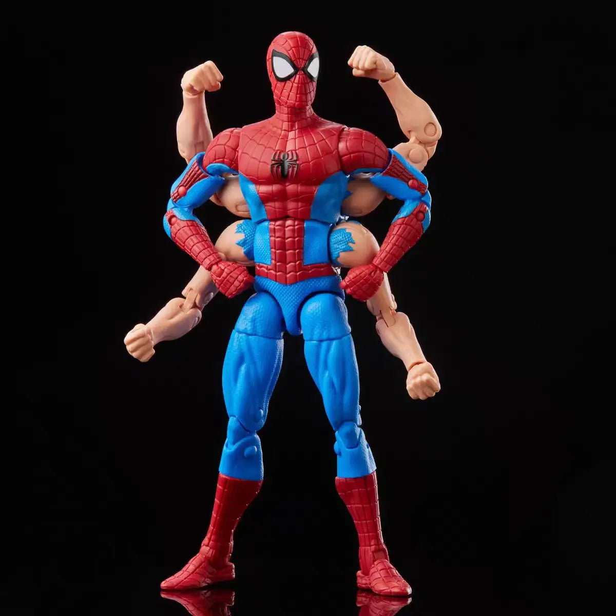 Original Hasbro Marvel Legends Six-armed Spider-Man Animation Model Figure Gift Toy Collection