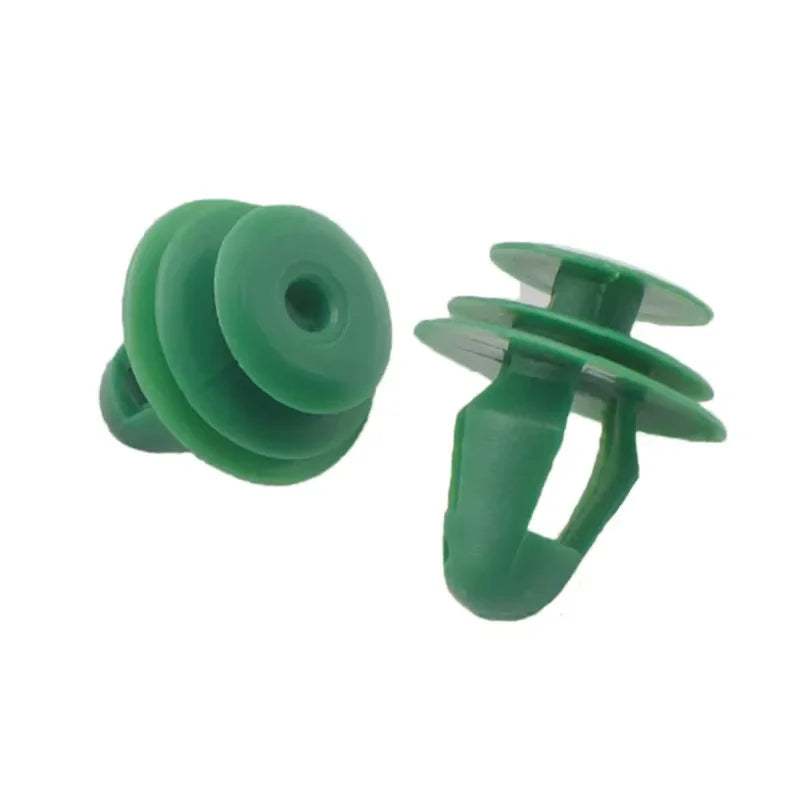 50 Pcs Universal Car Push Fastener Clips Kit - Mixed Sizes for Most Auto Body Panel Repairs Automotive Plastic Retainer Clips