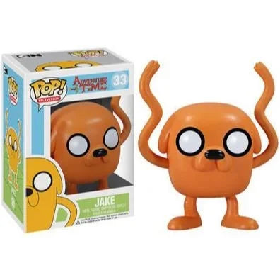 Funko POP Adventure Time JAKE 33 FINN 32 POP Vinyl Dolls Figure Model 10cm Collection Toys for Children Gifts