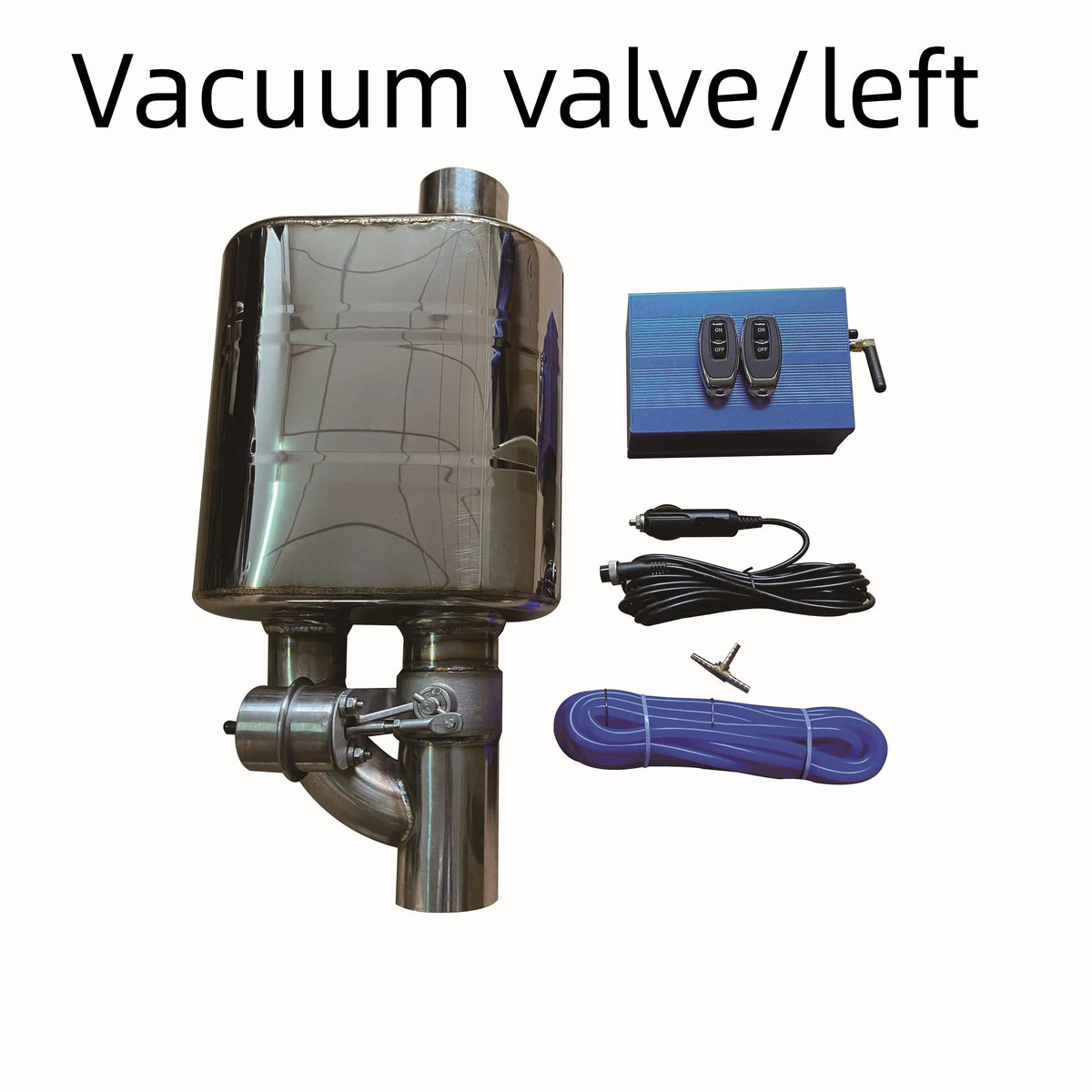 Remote Control Device for Tail Section Variable Sound Exhaust Cut-Off Valve of Automobile Universal Exhaust Valve 51 63 76mm