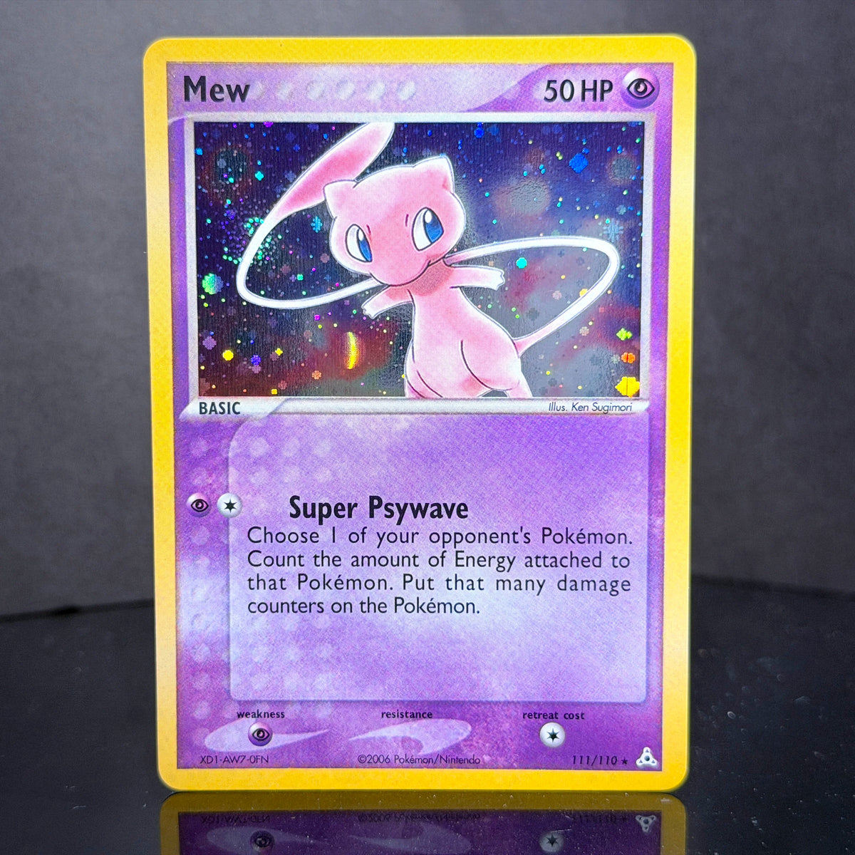 PTCG Pocket EX Power Keepers/Holon Phantoms Gold Star Cosmos Holo Jolteon Flareon Charizard Mew Proxy PKM Cards
