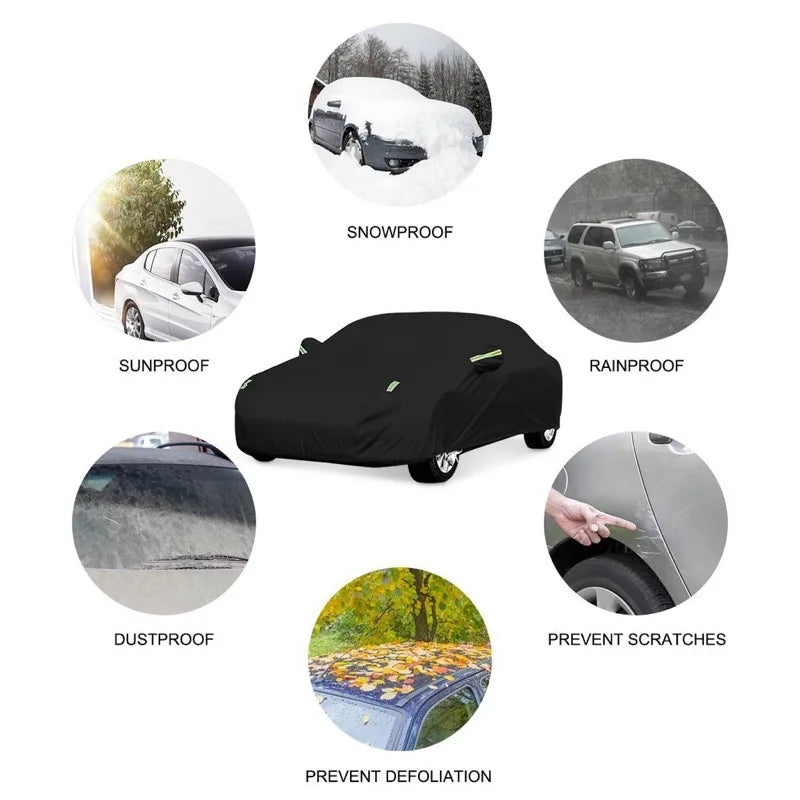 For PORSCHE Macan Outdoor Protection Full Car Covers Snow Cover Sunshade Waterproof Dustproof Exterior Car accessories