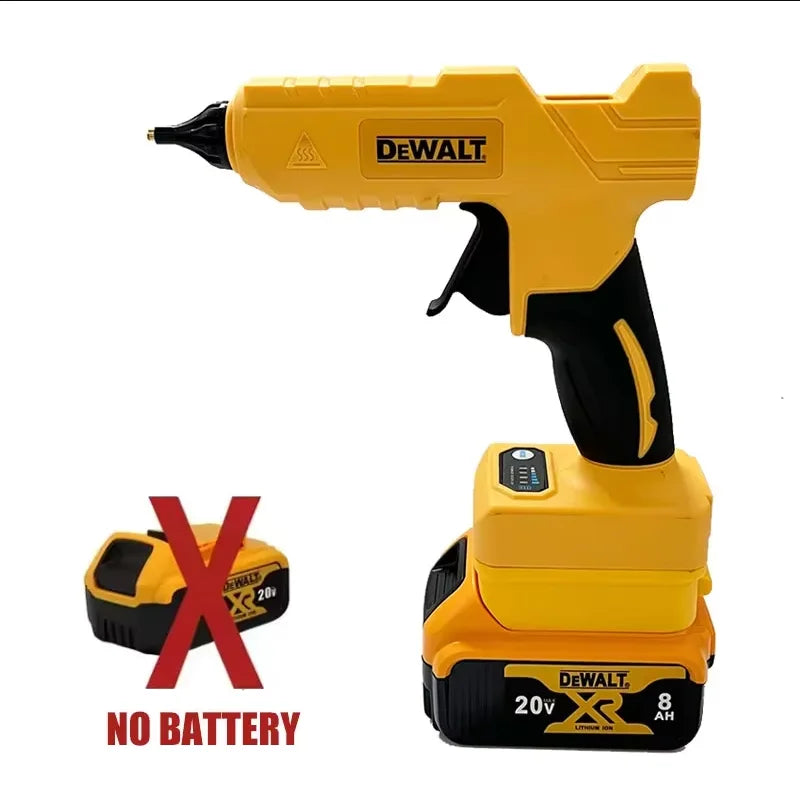 Dewalt Handheld Cordless Hot Glue Gun Electric Hot Melt Welding Tool Anti‑Scald Nozzle for DIY Craft Household Repair